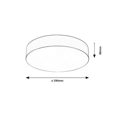 Rabalux Dolen plafon zewnętrzny 2x9 W beżowa 75067