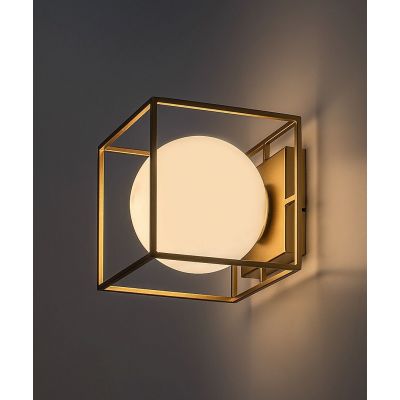 Rabalux Modane kinkiet zewnętrzny 1x20 W złoty 75070