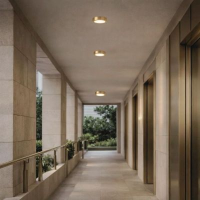 Rabalux Shaun Plus plafon zewnętrzny 1x7 W złota 75077