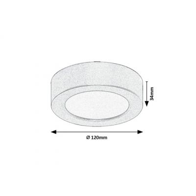 Rabalux Shaun Plus plafon zewnętrzny 1x7 W złota 75077