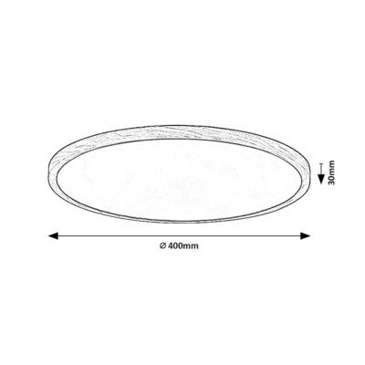 Rabalux Lautrec plafon zewnętrzny 1x24 W beżowa 75085
