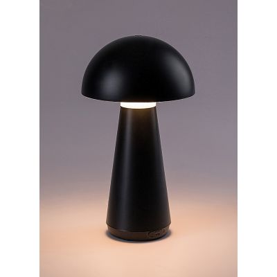 Rabalux Ishtar lampa stołowa 1x3W LED czarny mat 76007