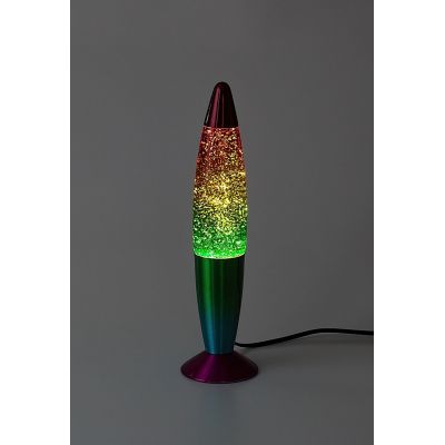 Rabalux Glitter Rainbow2 lampa stołowa 1x25 W multikolor 76008