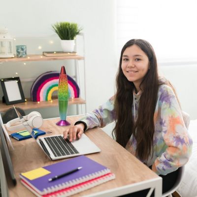 Rabalux Glitter Rainbow2 lampa stołowa 1x25 W multikolor 76008