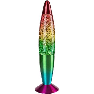 Rabalux Glitter Rainbow2 lampa stołowa 1x25 W multikolor 76008