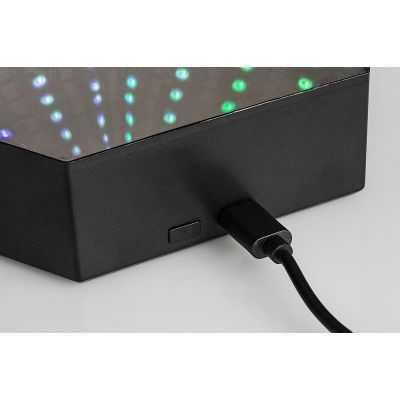 Rabalux Jocker lampa stołowa 1x1 W czarna 76023