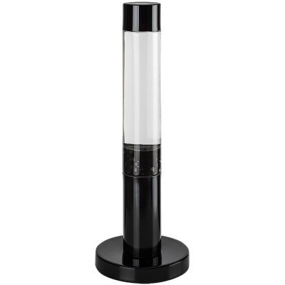 Rabalux Lavastic lampa stołowa 1x25 W czarna-przezroczysta 76027