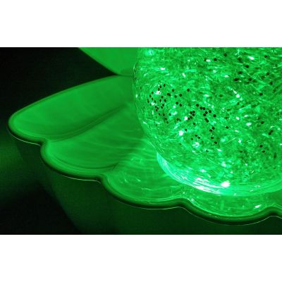 Rabalux Sparkly lampa stołowa 1x0,8 W biała 76030