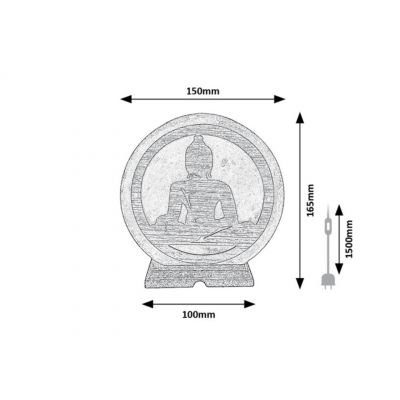 Rabalux Zenova lampa stołowa 1x15 W brązowa-pomarańczowa 76033