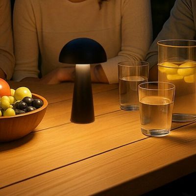 Rabalux Mireo lampka nocna 1x2 W czarna 76036