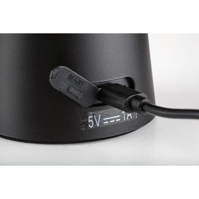 Rabalux Mireo lampka nocna 1x2 W czarna 76036