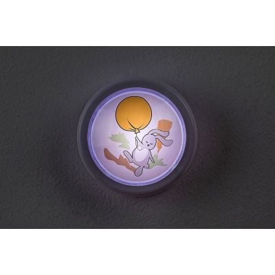 Rabalux Hopply lampa ścienna 1x0,3 W biały-multikolor 76073