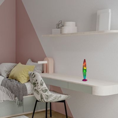 Rabalux Lollipop Rainbow2 lampa stołowa 1x25 W multikolor 76111