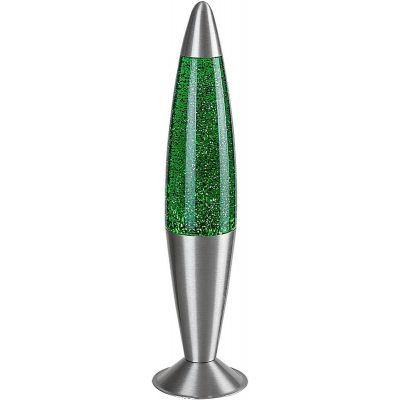 Rabalux Glitter2 lampa stołowa 1x25 W przezroczysta-zielona-srebrna 76113