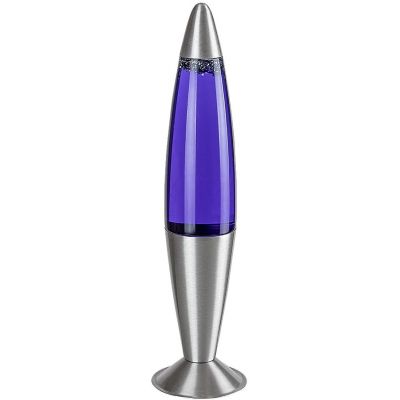 Rabalux Glitter2 lampa stołowa 1x25 W przezroczysta-fioletowa-srebrna 76115