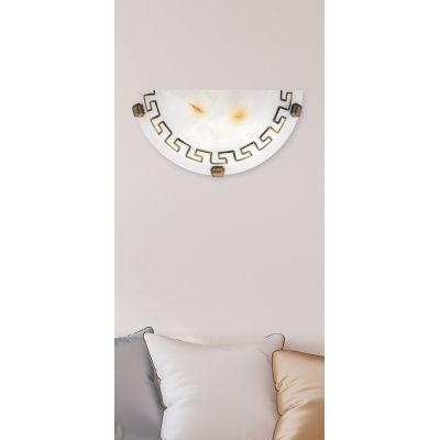 Rabalux Etrusco kinkiet 1x60 W biały alabastrowy 7647