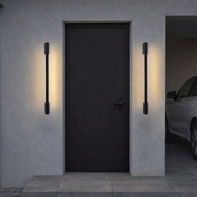 Rabalux Zilina kinkiet zewnętrzny 1x8 W czarny 77053