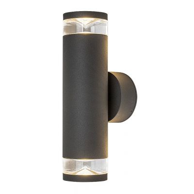 Rabalux Tornio kinkiet zewnętrzny 2x10 W antracyt 77072