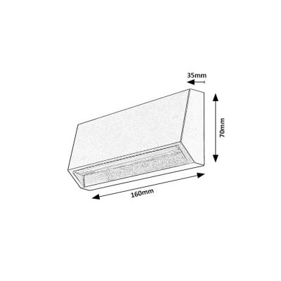 Rabalux Ibar lampa przypodłogowa zewnętrzna 1x3 W czarny 77109