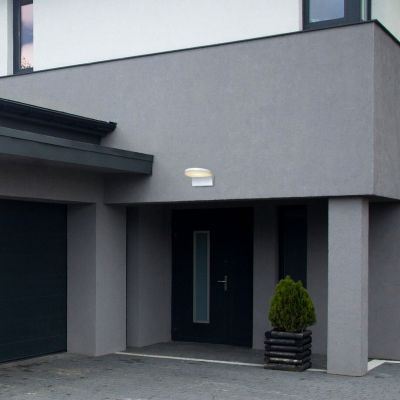 Rabalux Batida kinkiet zewnętrzny 1x9 W biały 77118