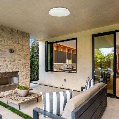 Rabalux Lowar plafon zewnętrzny 1x24 W biała 77139