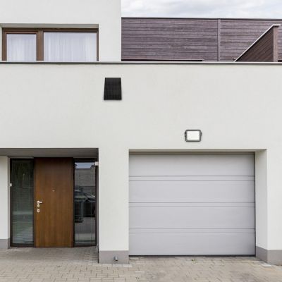 Rabalux Melk kinkiet solarny 1x6 W czarny 77141