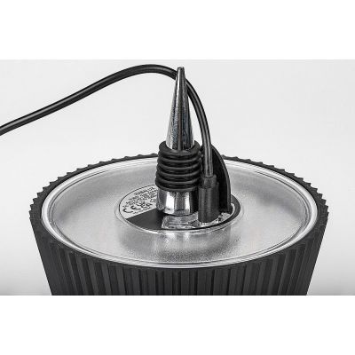 Rabalux Burdur lampa stojąca zewnętrzna 1x2 W czarna 77142