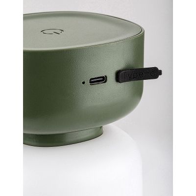 Rabalux Funes lampa stojąca zewnętrzna 1x3 W zielona 77144