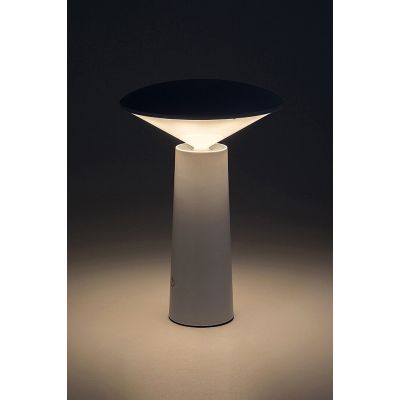 Rabalux Polperro lampa solarna stołowa 1x3 W biały 77146