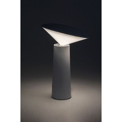 Rabalux Polperro lampa solarna stołowa 1x3 W biały 77146