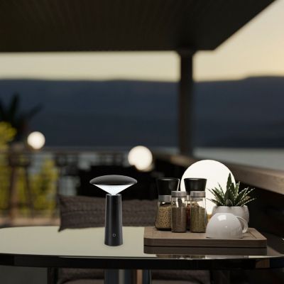 Rabalux lampa solarna stołowa 1x3 W czarny 77147