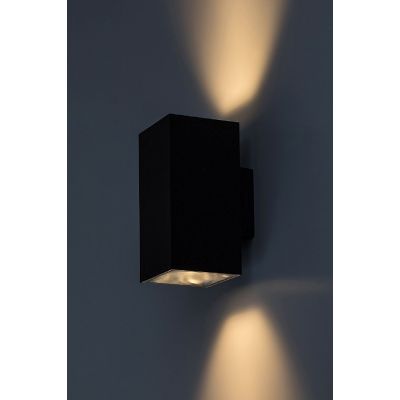 Rabalux Urfa kinkiet zewnętrzny 1x18 W czarny 77157