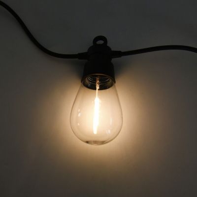 Rabalux Zirc girlanda zewnętrzna 10x3,6 W czarny 77165