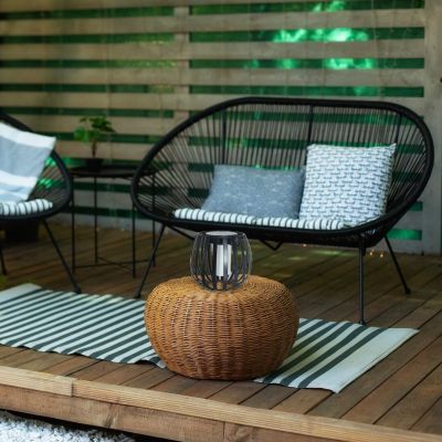 Rabalux Savoca lampa solarna stołowa 1x1 W czarny 77167