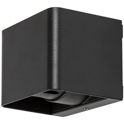 Rabalux Hallstatt kinkiet zewnętrzny 1x10 W czarny 77168