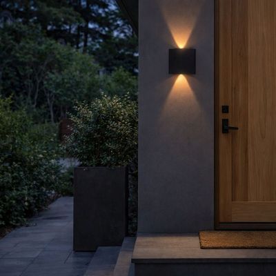 Rabalux Portel kinkiet zewnętrzny 1x3 W czarny 77191