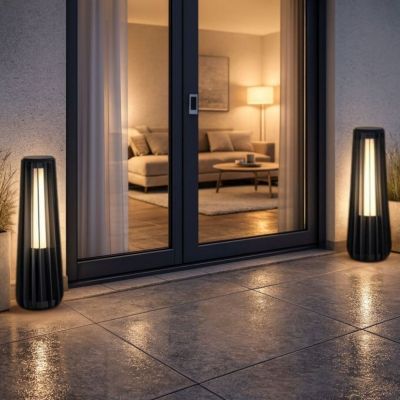 Rabalux Tamarite lampa stojąca zewnętrzna 1x12 W 77207