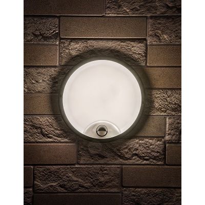 Rabalux Lonato kinkiet zewnętrzny 1x18 W czarny 77213