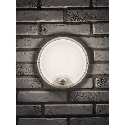 Rabalux Lonato kinkiet zewnętrzny 1x18 W biały 77214