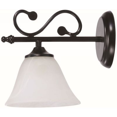 Rabalux Dorothea kinkiet 1x40 W czarny 7771