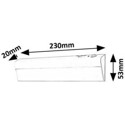 Rabalux Jelora lampa podszafkowa 1x0,5 W biała 78017