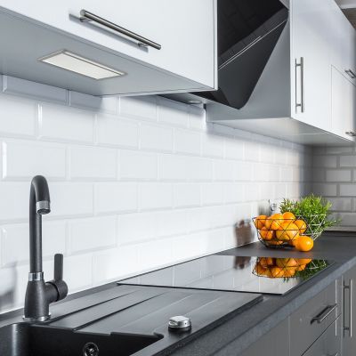 Rabalux Tarelo lampa podszafkowa 1x6 W biała-srebrna 78021