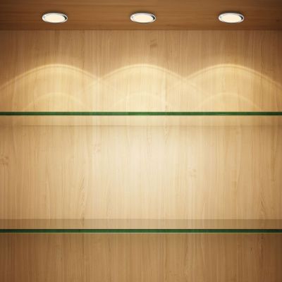 Rabalux Socavi lampa podszafkowa 3x3 W biała-srebrna 78043