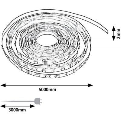 Rabalux LED Strip taśma LED 500 cm 40 W 79074