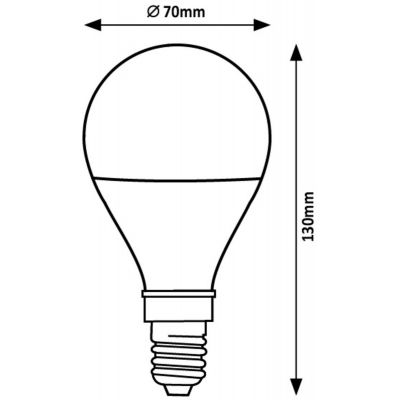 Rabalux Smd-Led żarówka LED 1x18 W 4000 K E27 79110