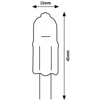 Rabalux Smd-Led żarówka LED 1x2 W 2700 K G4 79115