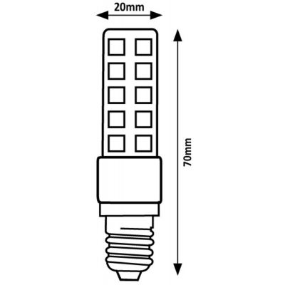 Rabalux Smd-Led żarówka LED 1x6 W 3000 K E14 79121
