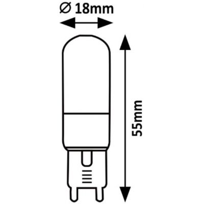 Rabalux Smd-Led żarówka LED 1x3 W 4000 K G9 79124