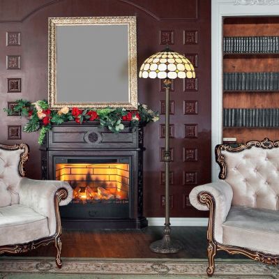 Rabalux Marvel lampa stojąca 2x60 W brązowa 8078