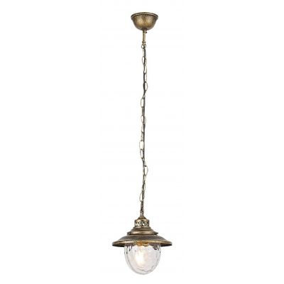 Rabalux Barcelona lampa wisząca zewnętrzna 1x60 W złota 8678